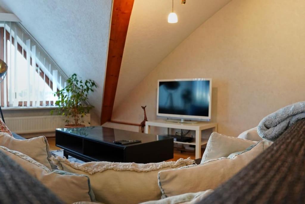 Grosse, Helle Wohnung Fuer Bis Zu 6 Personen Weinheim Buitenkant foto